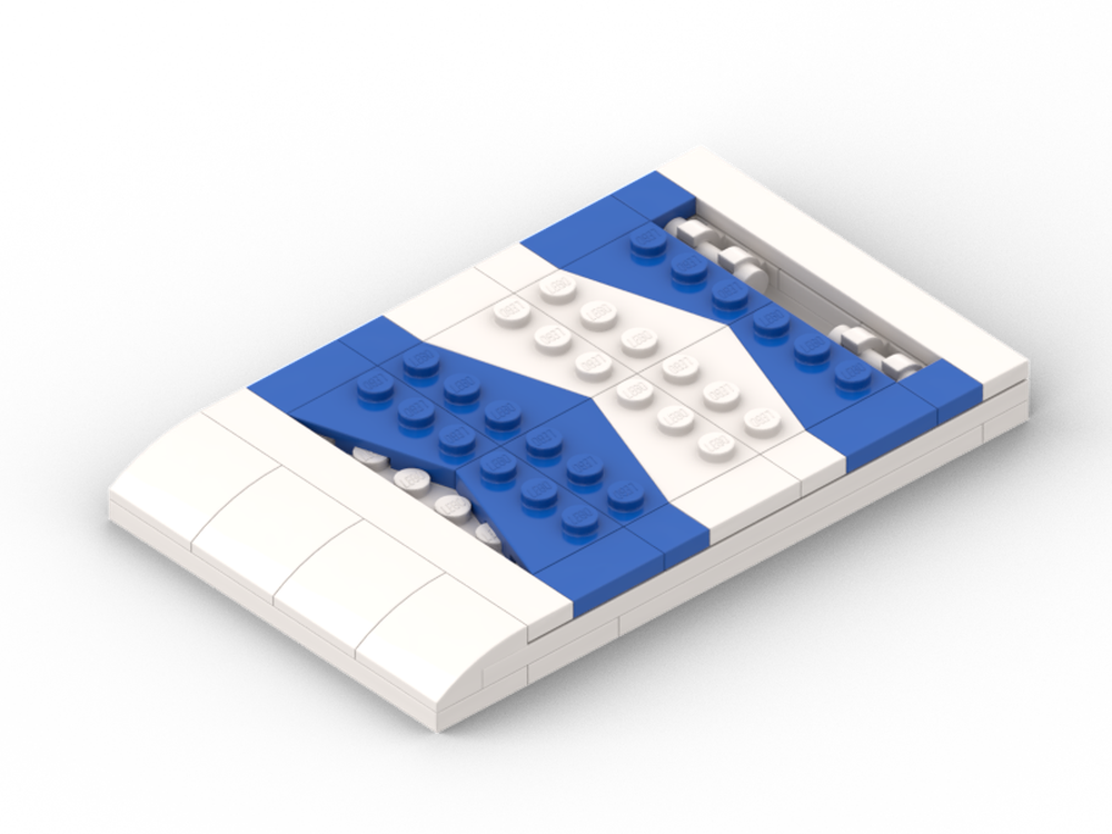 Lego White-Blue Trampoline