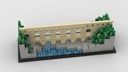 Lego Pont du Gard (Bridge of Gard)