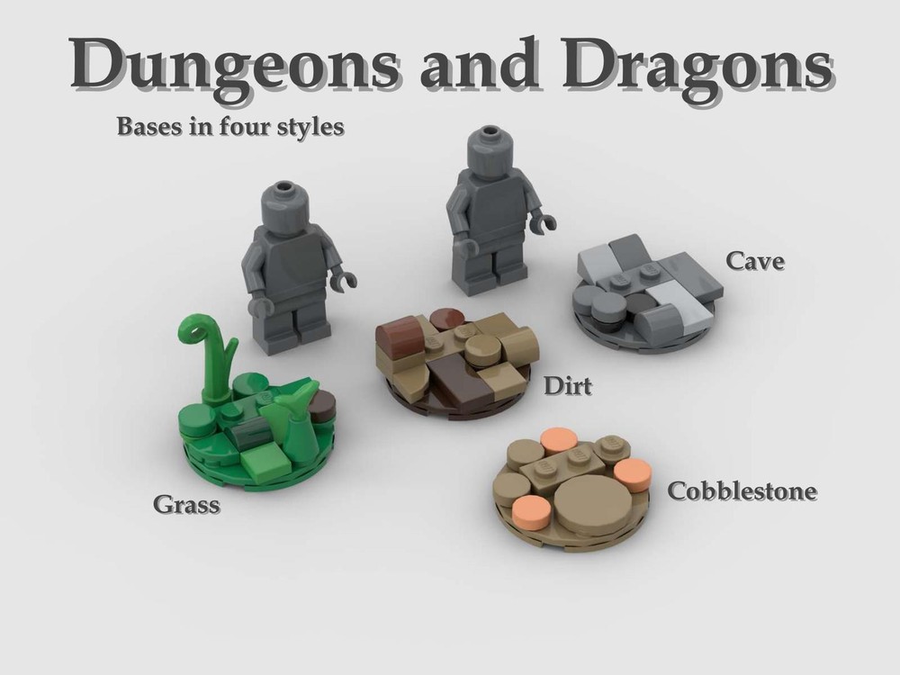 Lego Dungeons and Dragons Bases