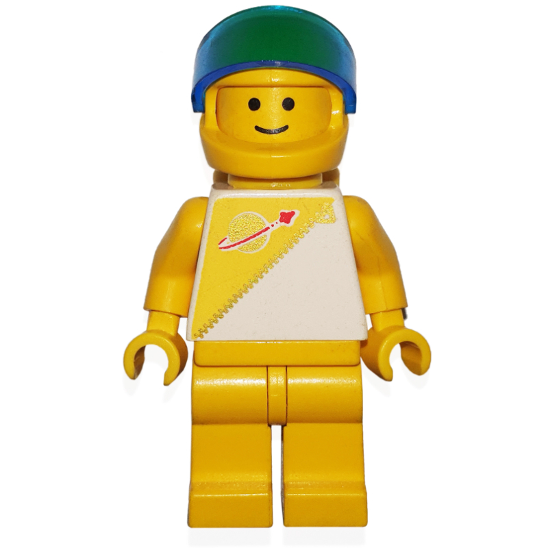Lego Futuron Spaceman, Yellow with Airtanks and Dark Blue Visor