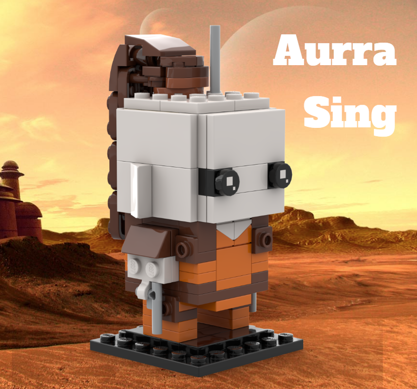 Lego Aurra Sing Brickheadz