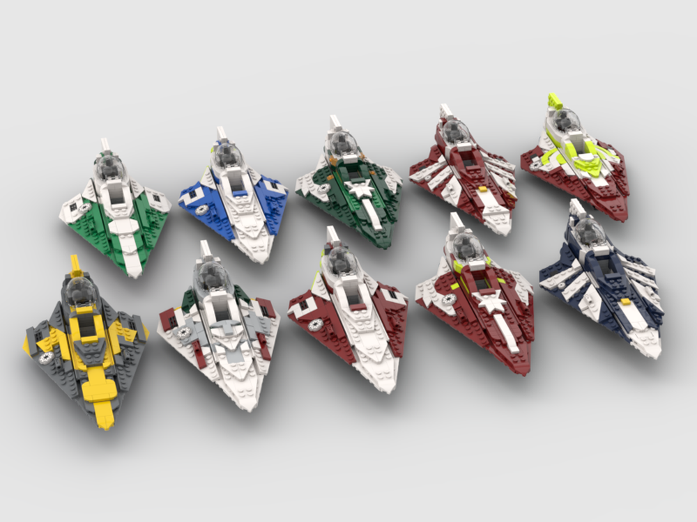 Lego Delta 7B Starfighter Clone Wars Collection
