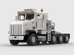 Oshkosh M1070 military truck white
