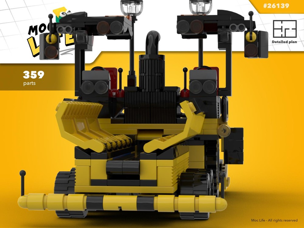 Lego Asphalte paver