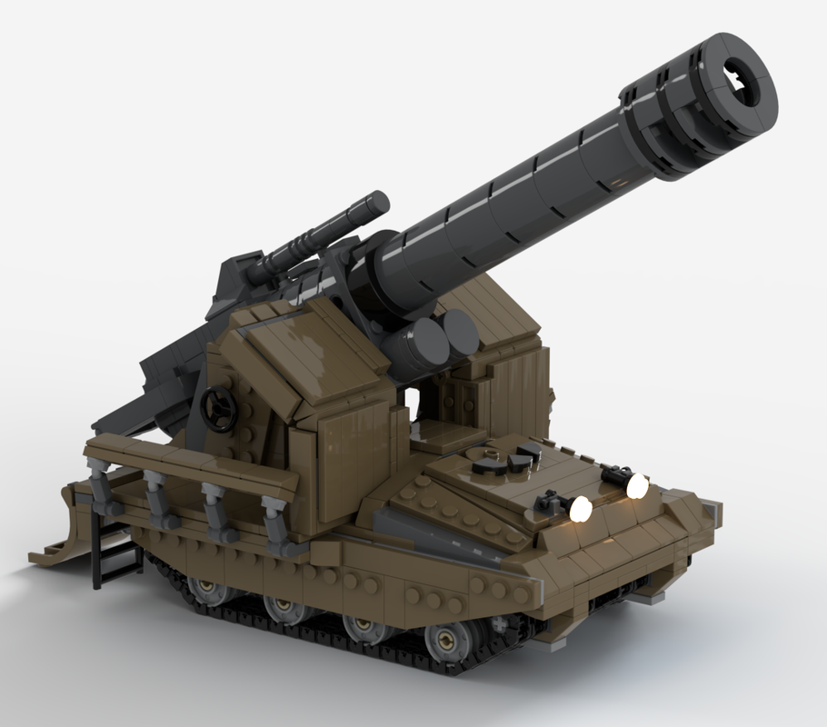 Lego Big Bertha Self Propelled Howitzer – Custom LEGO® MOC
