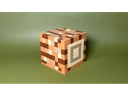 Oak Log Block Side