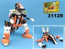 Transformer Trypticon from LEGO Creator 31129: Majestic Tiger