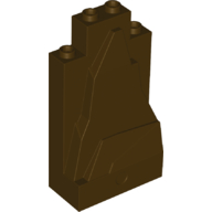 Lego Rock Panel 2 x 4 x 6 / Dark Brown