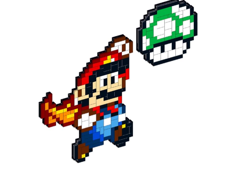 Lego Cape Mario (Super Mario World)
