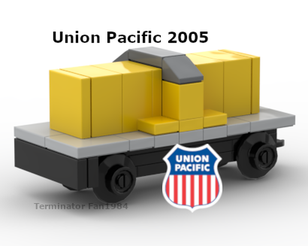 Lego Union Pacific Yard 2005