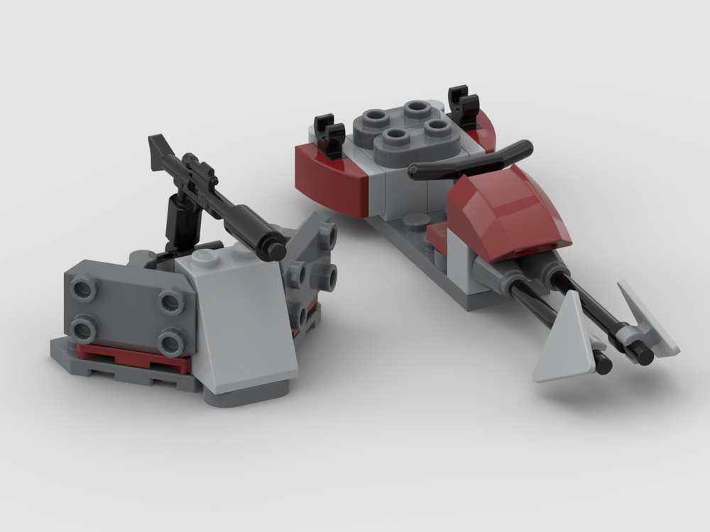 Lego Clone vs Droid Battle Pack Republic Alt Build