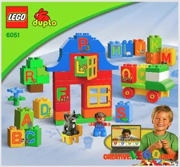 LEGO DUPLO Play with Letters {German, Dutch, Swedish, Norwegian, Danish Version}