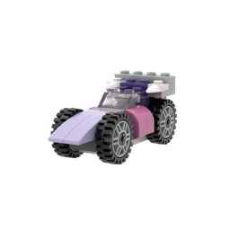 10696: Small Race Car (Purple)