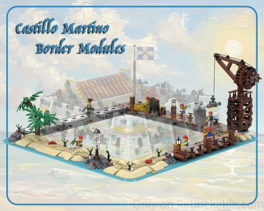 Lego Castillo Martino Border Modules - Seafarer's Bay