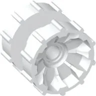 Technic Tread Hub / White