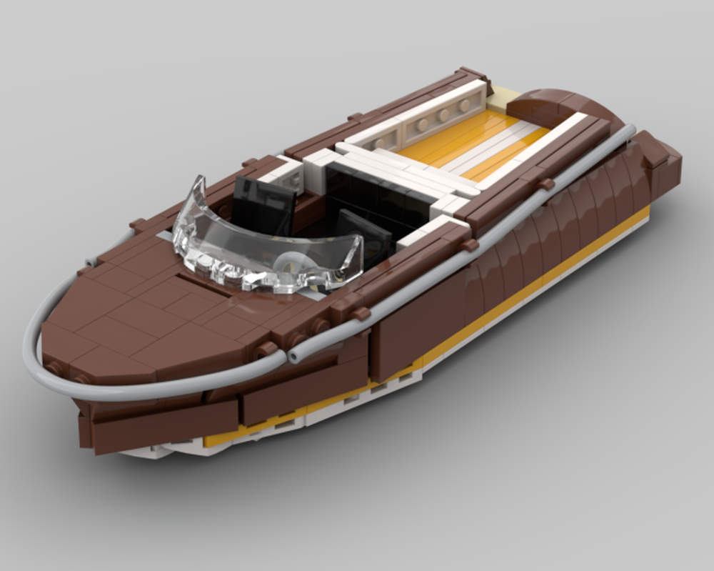 Lego Vintage Daycruiser Speedboat – 304 Parts