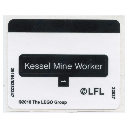 Lego Sticker Sheet for Set 40299-1 / [No Color/Any Color]