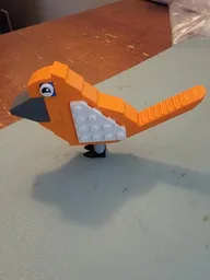 Bird with brick separator