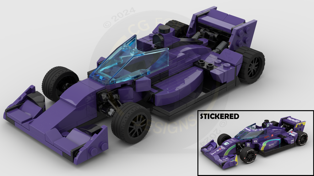 Lego Indycar 2021 DCR Grosjean Circuit Spec