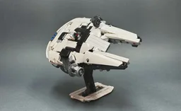 White Jesko Millennium-Falcon (42184 Alternate Build)