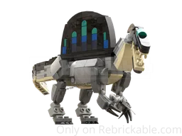 Spinosaurus aegyptiacus (minifig scale)
