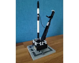 Rocket Lab Electron & Launch Pad [Saturn V scale]
