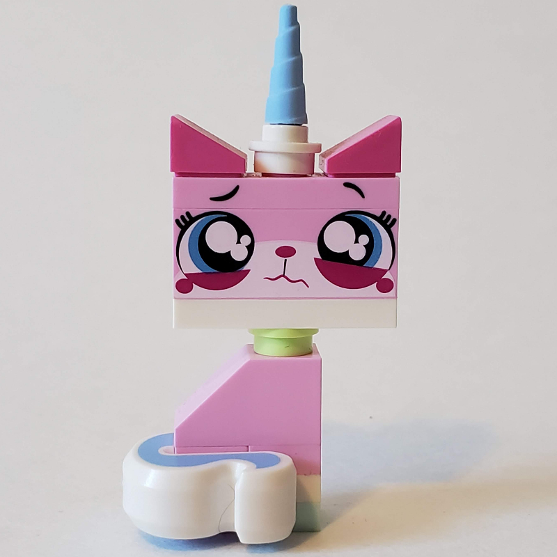 Lego Unikitty, Sitting, Big Tears Eyes