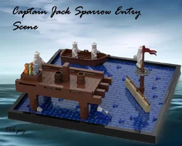 Captain Jack Sparrow Entrance Scene
