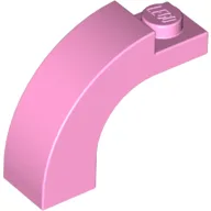 Brick Arch 1 x 3 x 2 Curved Top / Bright Pink