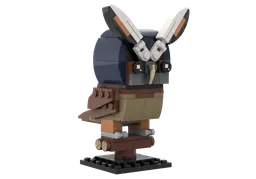 Crested Owl: Birdheadz