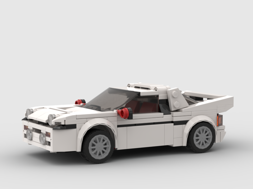 Lego 1986 Ford RS 200 Group B Rally Car - 8 Wide