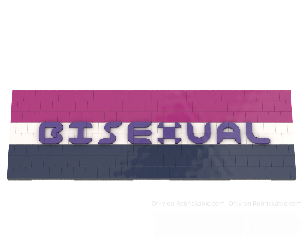 Lego Bisexual Mosaic Art