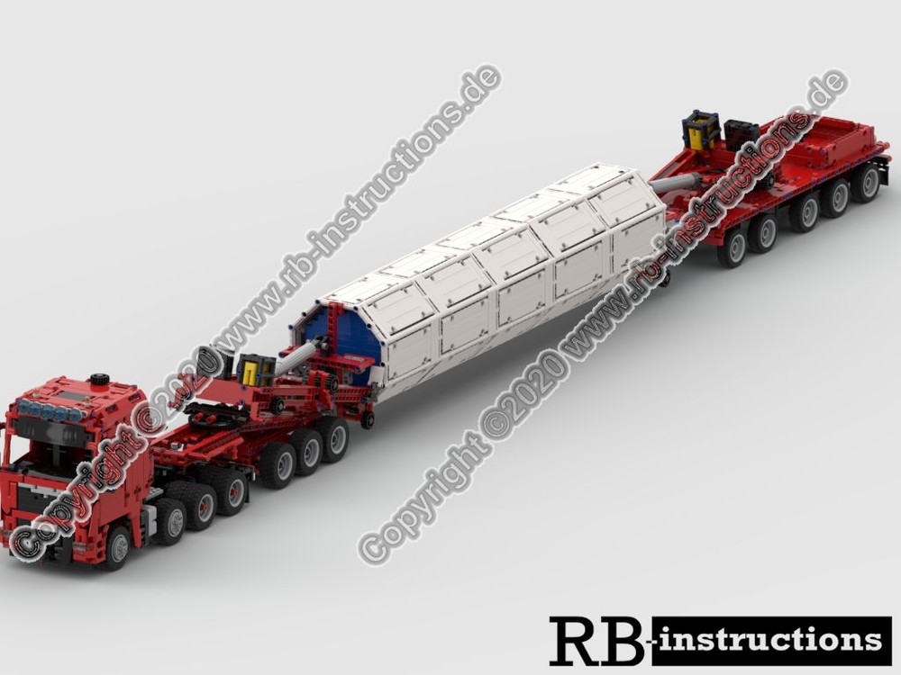 Lego Mega windmill transpoter (complete)