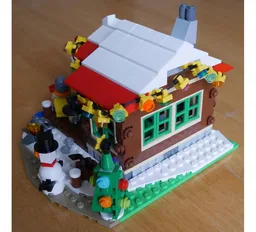 31048 Christmas Lakeside Lodge