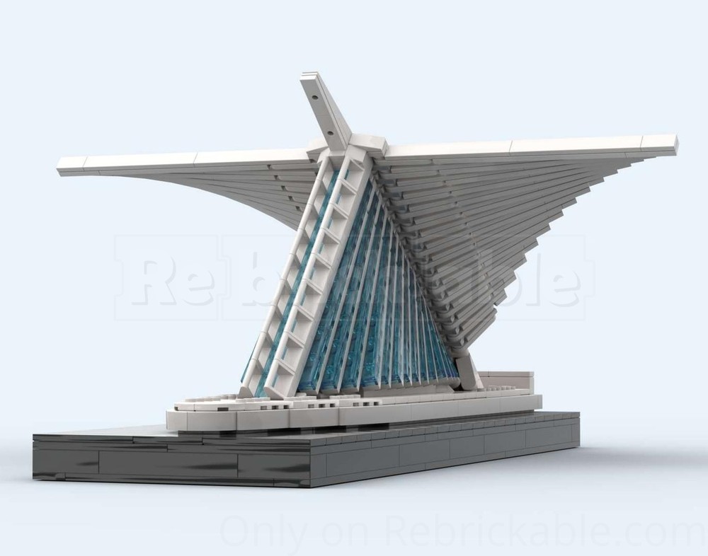 Lego Milwaukee Art Museum - Quadracci Pavilion