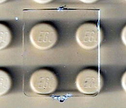 Lego Window 1 x 2 x 2 Classic Glass / Trans-Clear