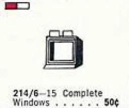1 x 2 x 2 Window in Frame