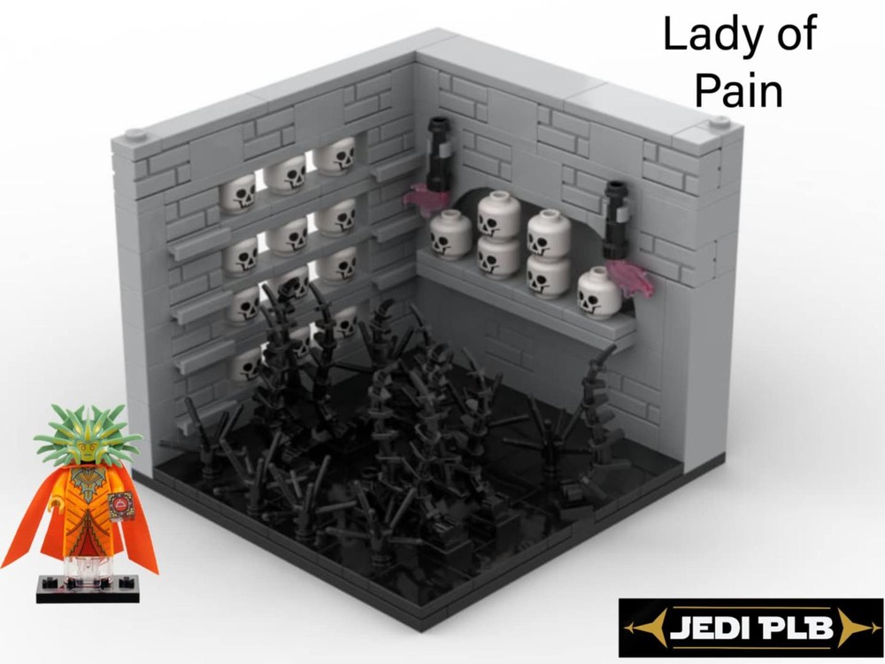 Lego Dungeons And Dragons Lady of Pain Display