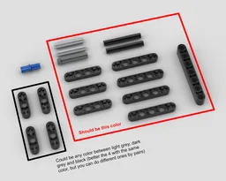 76273 Straight Turrets: Batpod Mod