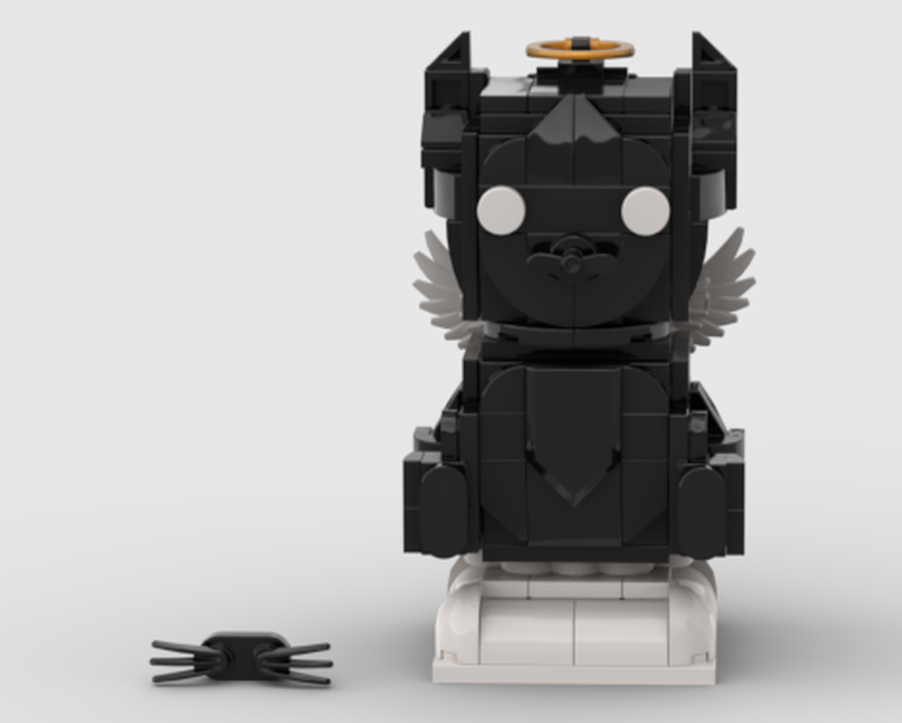 Lego Black Angel cat