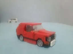 Red car