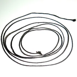 String Cord Thin (0.5mm) 75cm / Black