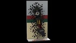 Vecna Grandfather Clock (from Stranger Things series)