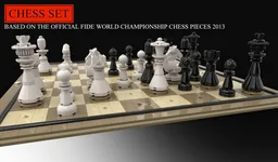 Full size chess set