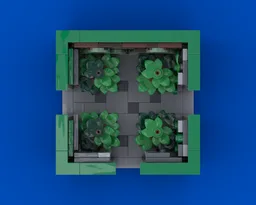 Courtyard from Blue Prince