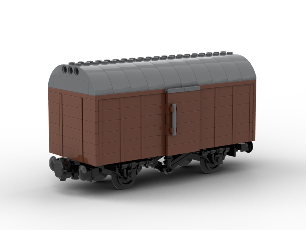 Lego Gedeckter Güterwagen 8w