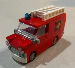 Old Ford Fire Van