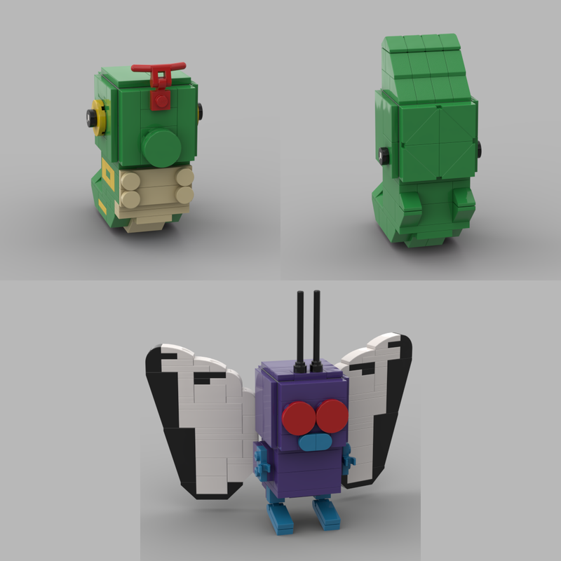 Lego Caterpie Evolution (Pokémon)