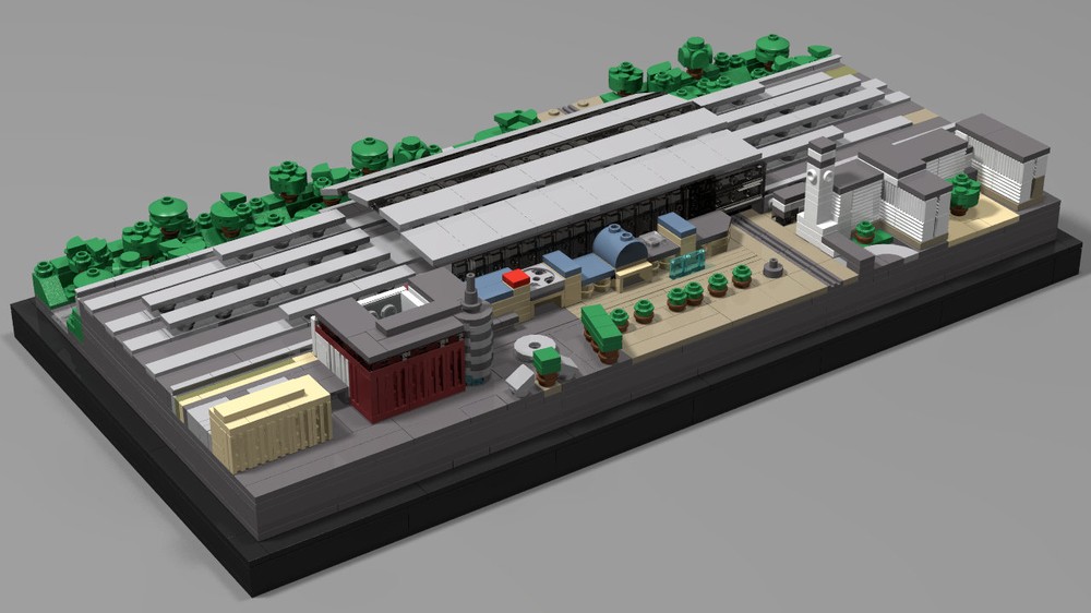 Lego Erfurt Central Station