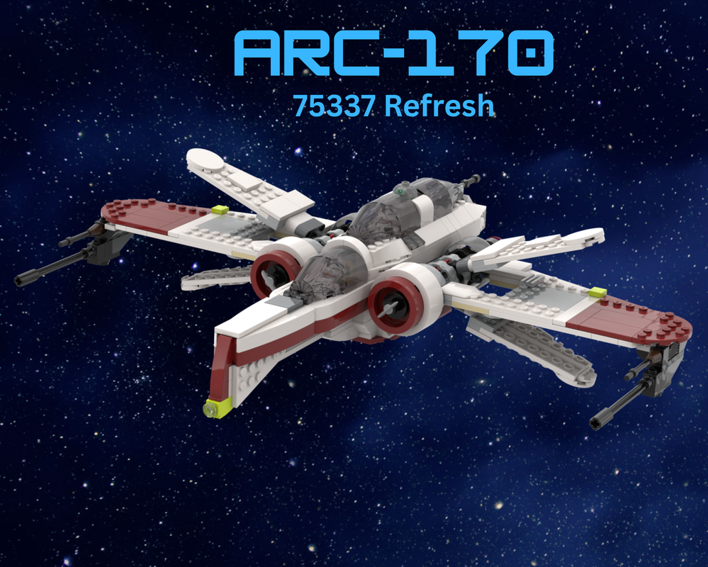 Lego ARC-170 75402 Refresh